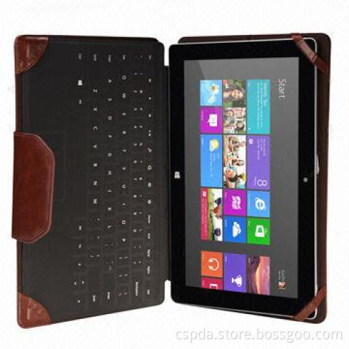 PU Leather Cases for Microsoft Surface RT II with Magnetic Band Closure